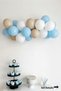 Blue White Skin Color Balloon Set 20 Pieces Birthday Party Balloon Party Decoration