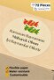 Ramadan Feast Themed Packaging Labels - 70 Pieces of 4X4Cm Round Waterproof Packaging Stickers