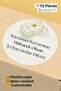 Ramadan Feast Themed Packaging Labels - 70 Pieces of 4X4Cm Round Waterproof Packaging Stickers