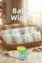 Portable Sensitive Baby Wet Pocket Wipes 20X6 120 Sheets