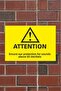 21X30 cm Composite Occupational Safety Warning Sign – Caution, Prohibition, and Prohibit Sign - Uyr1100 - 3