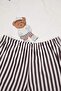 Ecru Regular Cut Top Teddy Bear Printed Bottom Striped Cotton Pajama Set Tmnss26Pt00028 - 6