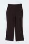 Wardrobe Essentials Kahverengi Straight Fit Büyük Beden Dokuma Pantolon TBBSS26AR00017 - 5