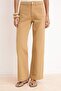 Camel Yüksek Bel Wideleg %100 Pamuk Jeans TWOSS26JE00169