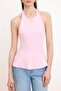 Light Pink Fitted Halter Neck Sleeveless Interlock Knitted Blouse Twoss26Bz00665 - 5