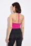 Limited Edition Fuşya Aksesuar Detaylı Büzgülü Party Body TPRSS26BD00016 - 4