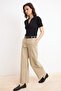 Bej Normal Bel Barrel Jeans TWOAW26JE00198