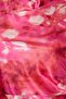Pembe-Çok Renkli Saten Dokuma Büyük Beden Elbise TBBSS26AH00049 - 6