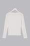 Wardrobe Essentials-Bej Havuz Yaka Fitilli Esnek Modal Örme Bluz TWOAW26BZ00297 - 6