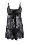 Siyah Dantel Babydoll/Fantezi Gecelik THMSS26LL00015 - 8