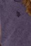 U.S Polo Assn. Girls Purple Pajama Set - 3