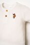 Baby Boy White Shorts Set - 2