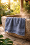 Premium Gray 100% Cotton Hand Face Towel 50X80 cm - 2