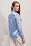 Bdart Satin Long Sleeve Button down Shirt - 6