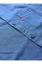 Linen Blended Standard Fit Men's Shirt with Long Sleeves Sh-43356 - 4