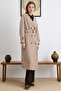 Epaulet Detailed Low Sleeve Water Repellent Unlined Trench Coat Vi̇zon 6827 - 4