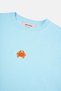 Crab Lightweight Crop T-Shirt - Light Blue - 6