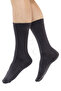 Premium Seamless Classic Long Smoked Summer Men's Bamboo Socks Set of 6 with Gift Box - 4