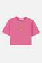 Clown Fish Lightweight Crop T-Shirt - Pink