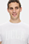 تي شيرت رجالي من CULVER White Crew Neck مطبوع 100% قطن Standard Fit - 2