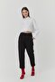 Belt Detailed Trousers Black - 4