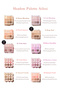 Eyeshadow Palette Offering Matte and Shimmer Color Options Shadow Palette # 05 Sunset Muhly) - 6