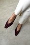 Women's Lace Detail Suede Ballet Flats Kona - 2