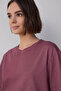 Bordeaux Freya Plaid Cotton Crew Neck Short Sleeve Shorts Pyjamas Set Pajama Set - 2