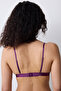 Micro Triangle Purple Bra - 5