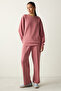 Rose Comfy Pink Modal Sweatshirt - 2