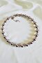 STONE-EMBELLISHED FLAT BALL CHOKE NECKLACE - 2