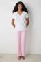 Light Pink Pinkish Cotton Pyjama Set