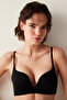 Underwire Decollete Black Push up Bra - 2