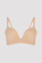 Skin Underwire Decollete Nude Push up Bra - 5