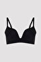 Underwire Decollete Black Push up Bra - 5