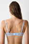 Lotus Lace Blue Bra - 5