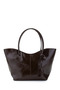 Leather Bitter Brown Women's Shoulder Bag – Large Capacity, Stylish and Durable Premium Tote Bag