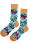 Comics Patterned Colorful Socket Socks - 8