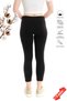 Premium Black Color Cotton High Waist Leggings 3-Piece Advantage Pack - Tyt101-Syh - 3