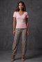 Powder V-Neck Lace Pack Slim Fit Women's T-Shirt Mg2683 - 4
