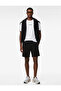 Relaxed Fit Pocketed Lace-Up Waist Sports Shorts