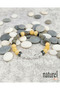 Original Natural Stone Cancer Sign Unisex Bracelet |   Labradorite-Calcite-Zebercet