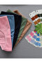 Girls - Garson Cotton Fabric Colorful Slip Panties 5 Pack. P14 - 2
