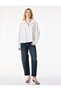 Regular Fit Buttoned Long Sleeve Spread Collar Satin Shirt