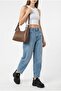 2-Pack Large Size Single Strap Baguette Women's Bag Shoulder Bag (Black and Dark Brown) - 6