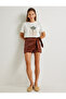 X Şahika Ercümen - Printed T-Shirt Short Sleeve Round Neck Cotton