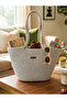 Natural Jute Rope Handmade Straw Bag Beach Bag Daily Bag 26X46 - 2