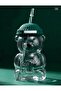 Teddy Bear Barista Star Glass Cold Drink Cup a Teddy Bear Print Cup 580 ml 1 Piece