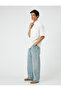 Loose Fit Wide Leg Jeans with Pockets - Rigel Loose Fit Jeans - 2