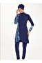 Annie 4526 Dark Navy Blue Hijab Swimsuit - Lycra and Full Covered - 6